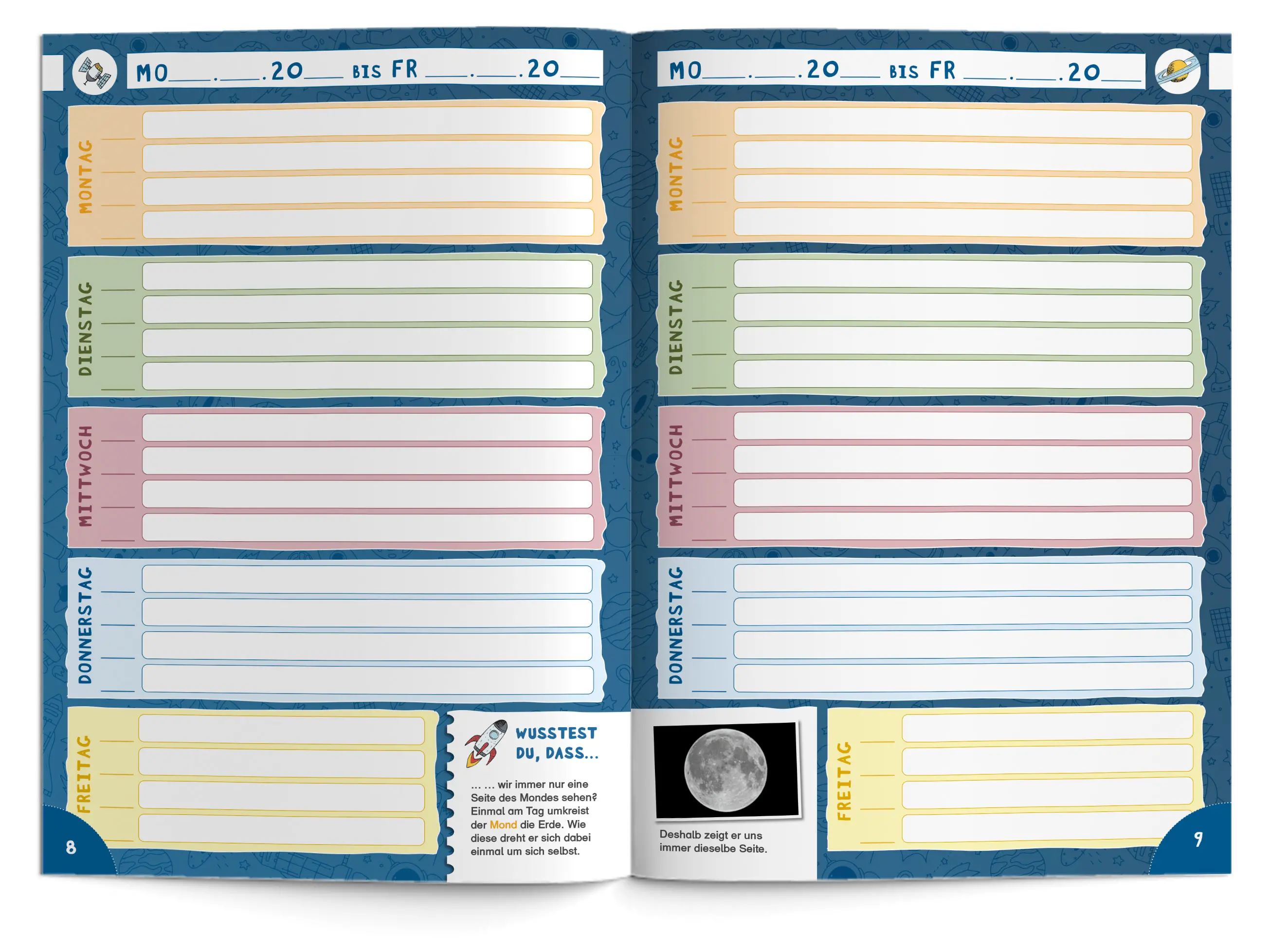 Hausaufgabenheft Grundschule