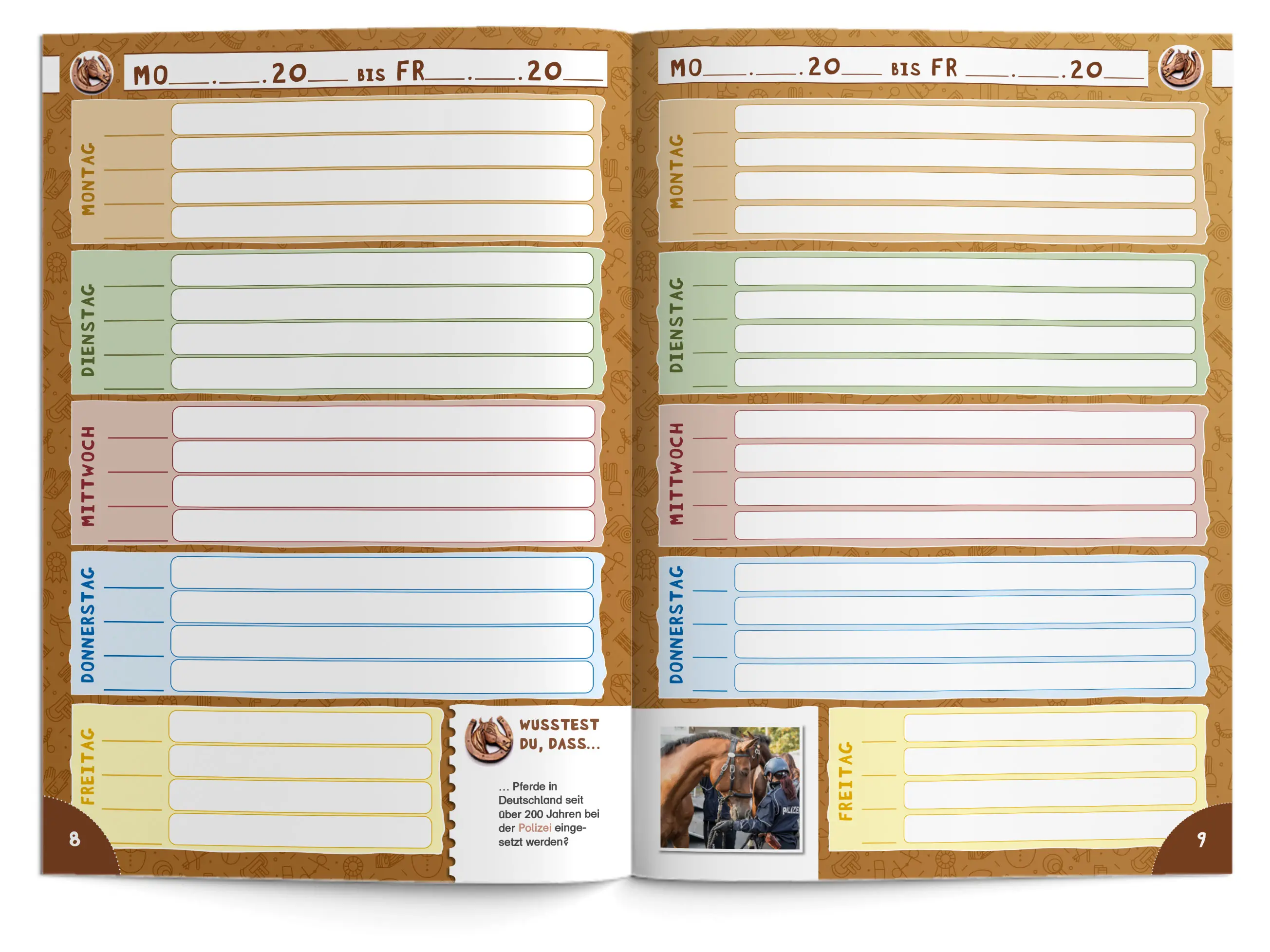 Hausaufgabenheft Grundschule