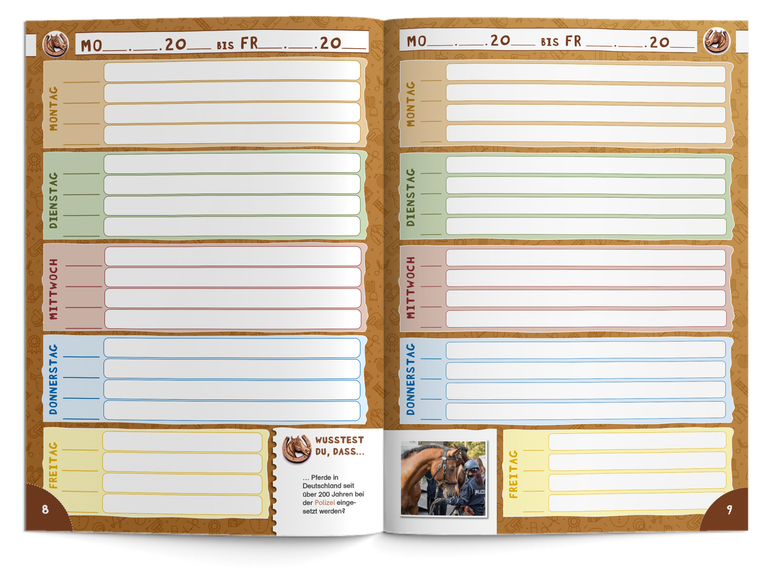 Hausaufgabenheft Grundschule