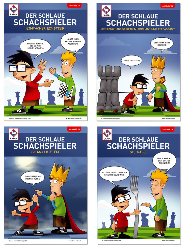 Der schlaue Schachspieler – Heft 1 - 4