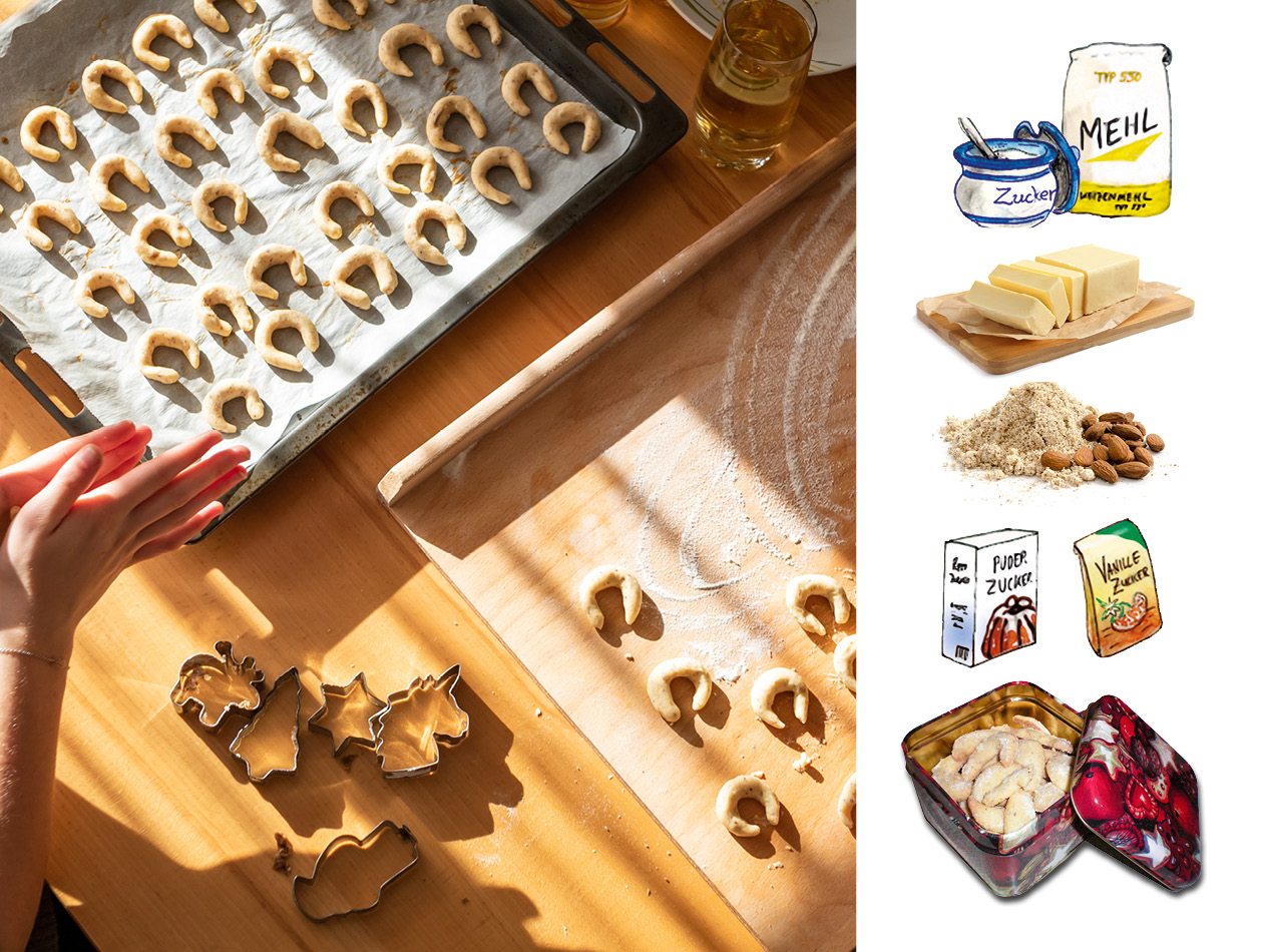 BennyBlu Rezept | Vanillekipferl