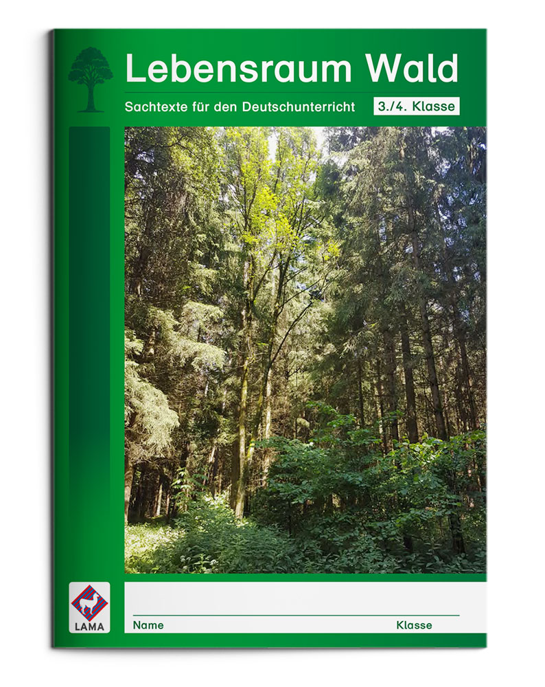 Lebensraum Wald – Lesearbeitsheft LS 3