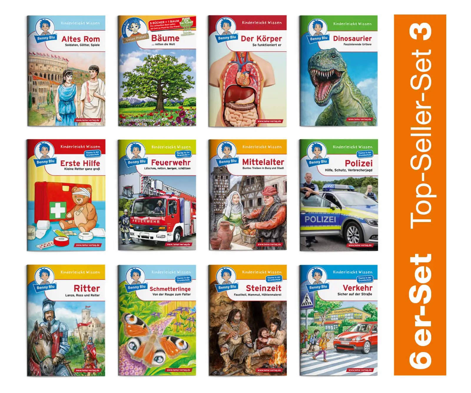 BennyBlu | Set 16: Top-Seller-Set 3 (6 x 12 Titel | 72 Hefte)