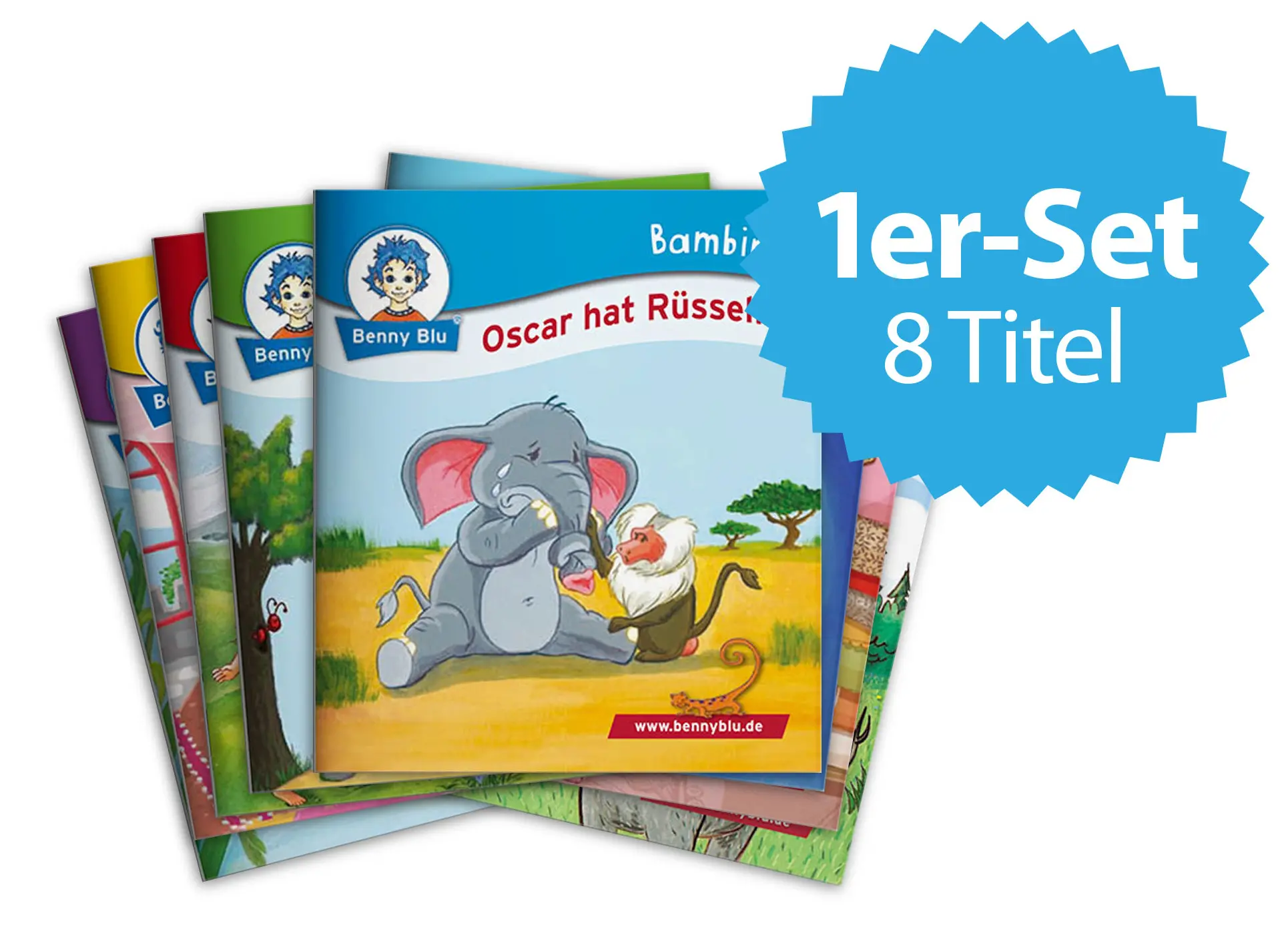 Bambini | Set 9: Benny Blus tierische Freunde (8 Titel)