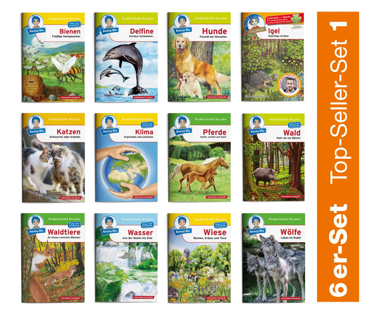 BennyBlu | Set 14: Top-Seller-Set 1 (6 x 12 Titel | 72 Hefte)