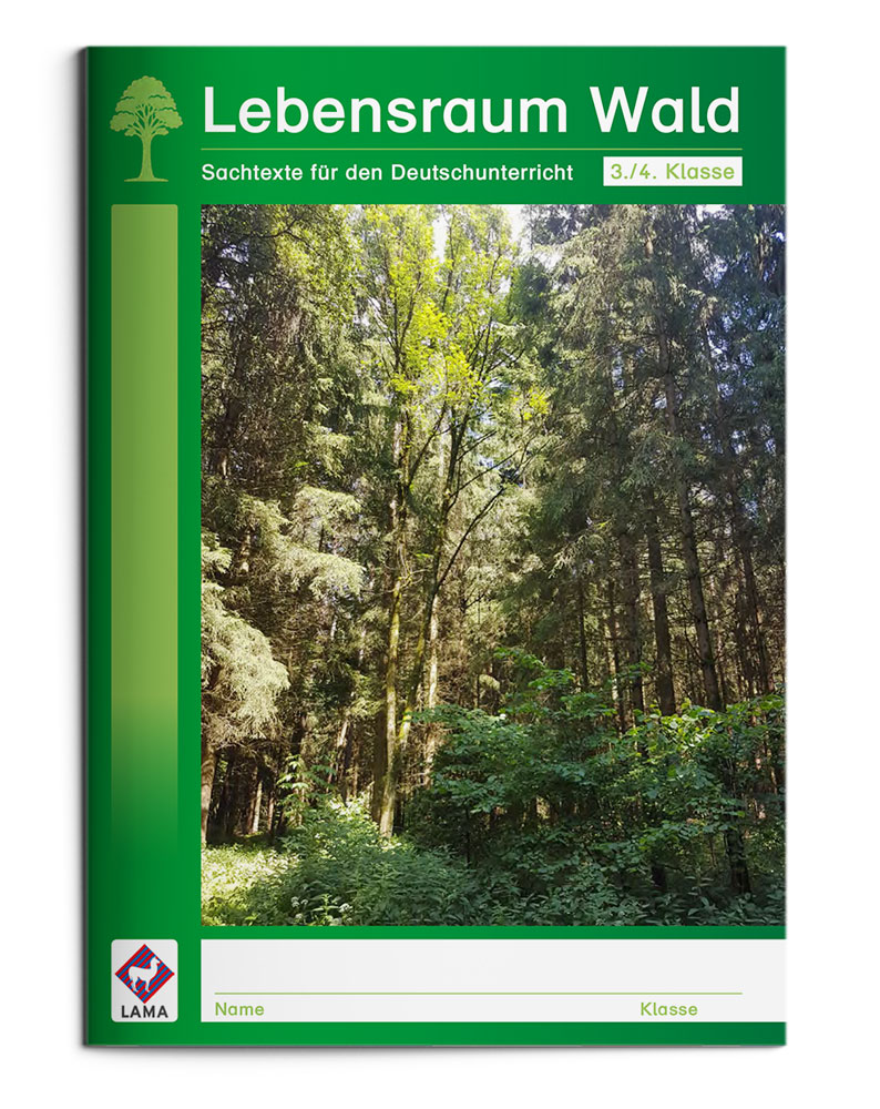 Lebensraum Wald – Lesearbeitsheft LS 2