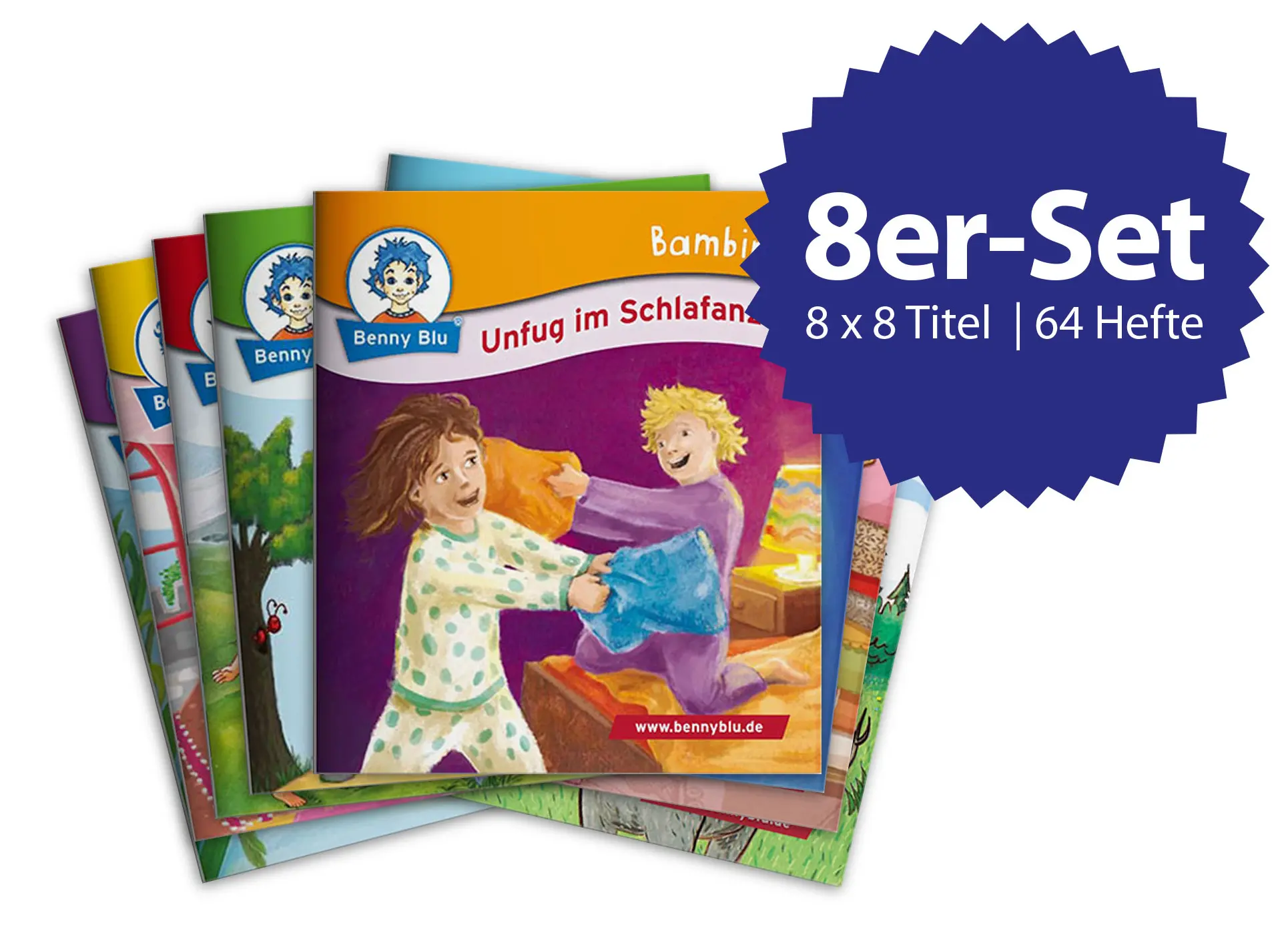 Bambini | Set 6: Schlaf schön! (8 x 8 Titel | 64 Hefte)