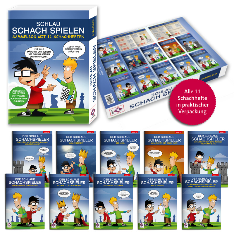 Schlau Schach spielen – Sammelbox