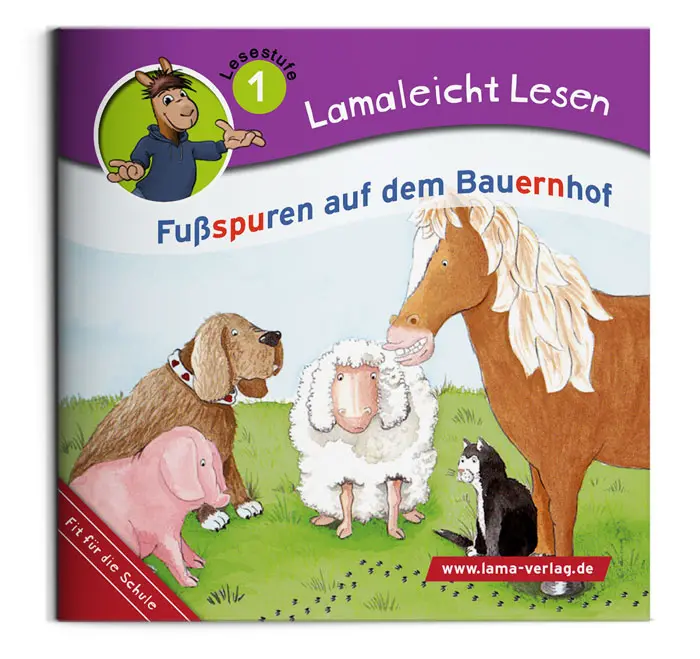 Lamaleicht lesen 1 | Fußspuren auf ...
