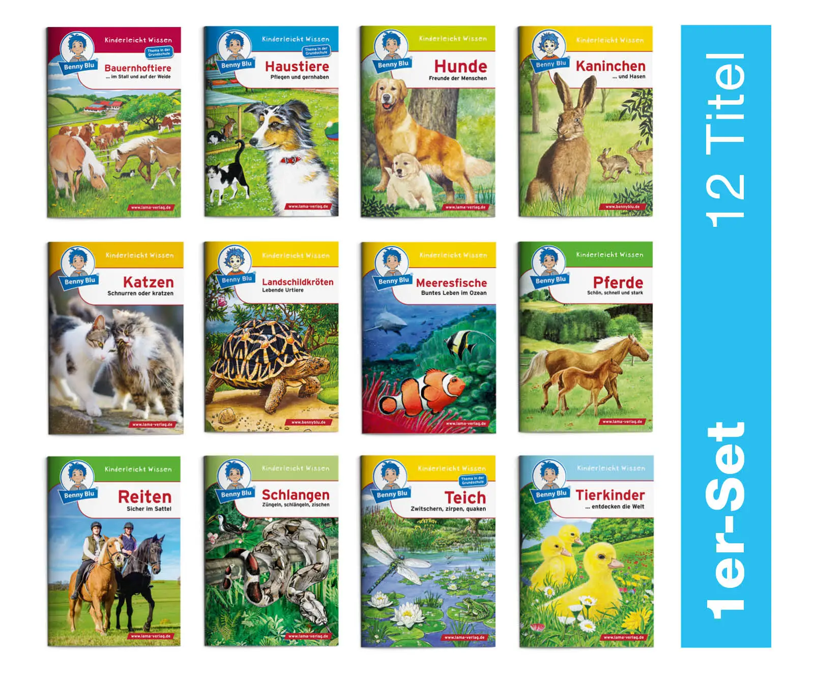BennyBlu | Set 2: Haustiere (12 Titel)
