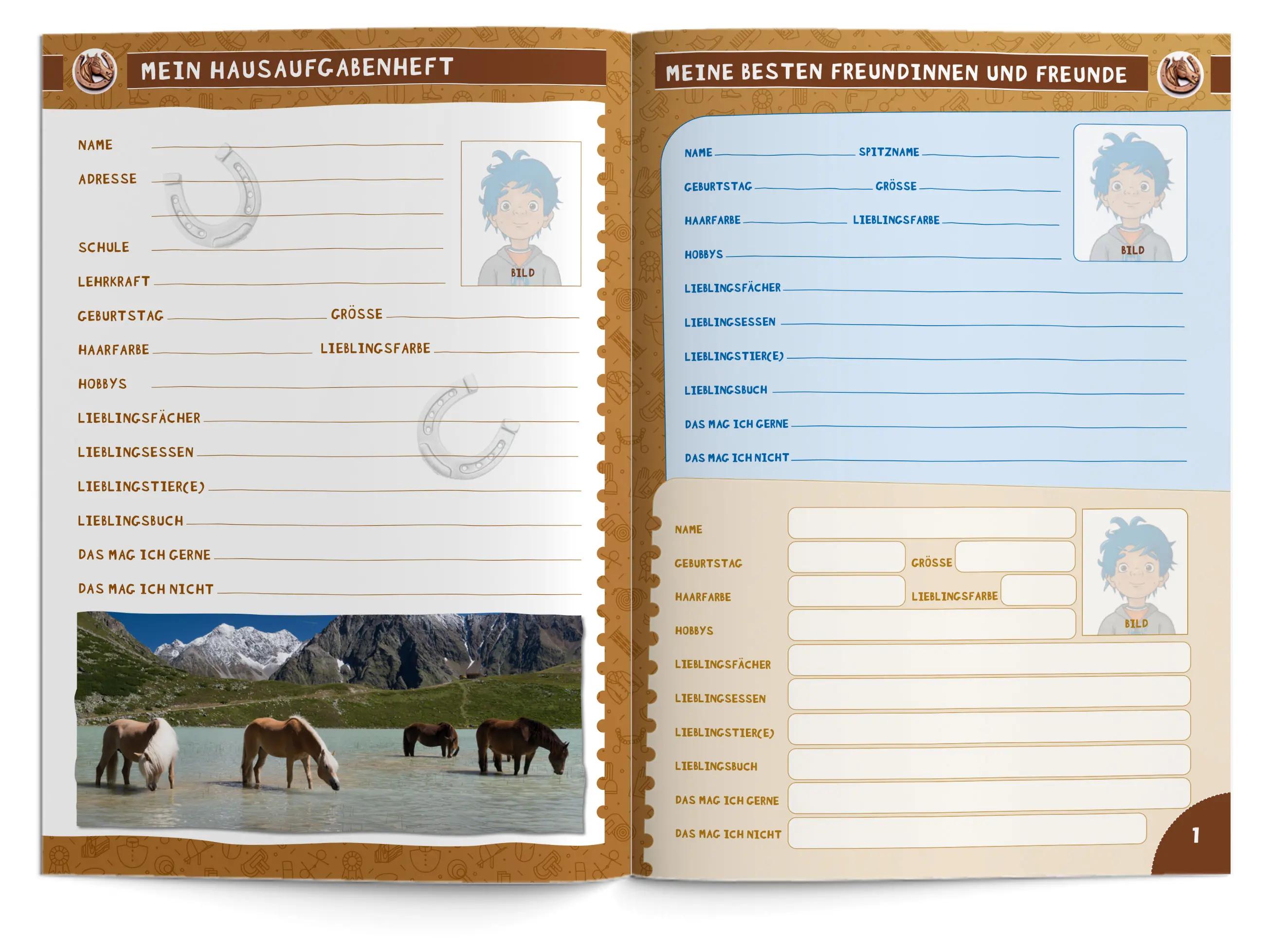 Hausaufgabenheft Grundschule