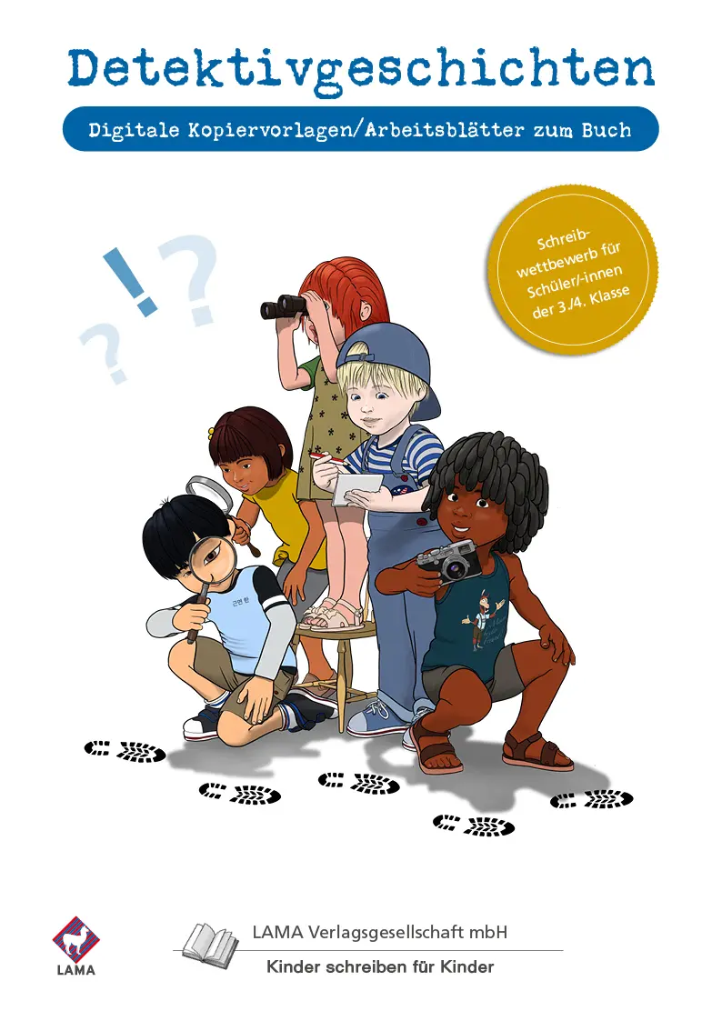 Detektivgeschichten-Buch | Digitale Kopiervorlagen (Arbeitsblätter)
