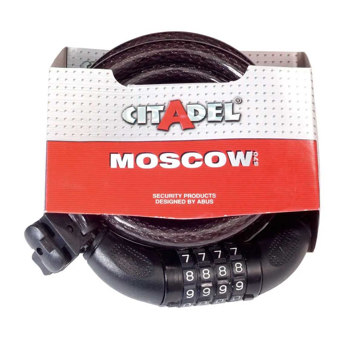 CITADEL CC 35 – Zahlen-Spiralkabelschloss