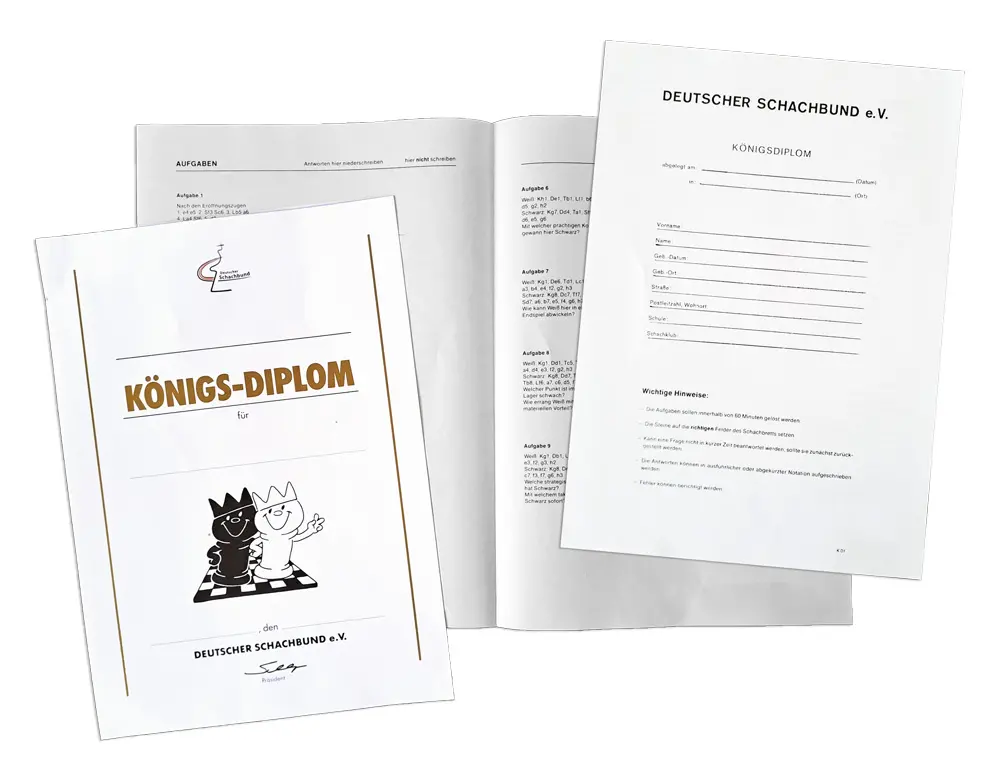 Schach – Königs-Diplom