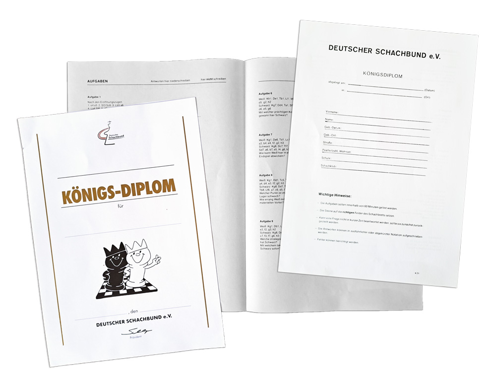 Schach – Königs-Diplom