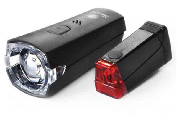 „SLIM" Halogen-Batterielampenset (LED)