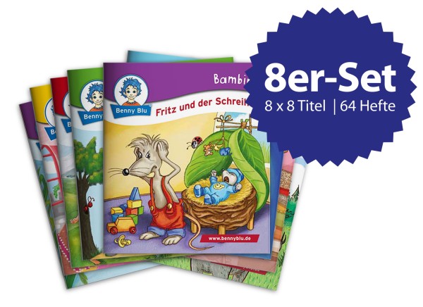 Bambini | Set 17: Gefühle (8 x 8 Titel | 64 Hefte)