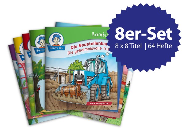 Bambini | Set 5: Fahr mit! (8 x 8 Titel | 64 Hefte)