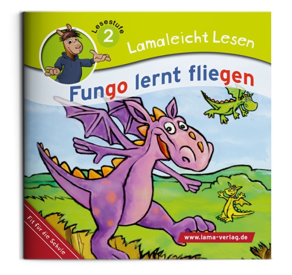 Lamaleicht Lesen 2 | Fungo lernt fliegen