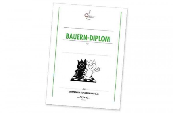 Schach – Bauern-Diplom