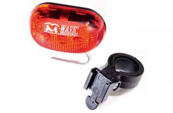 „M-Wave" Batterierücklicht (LED)