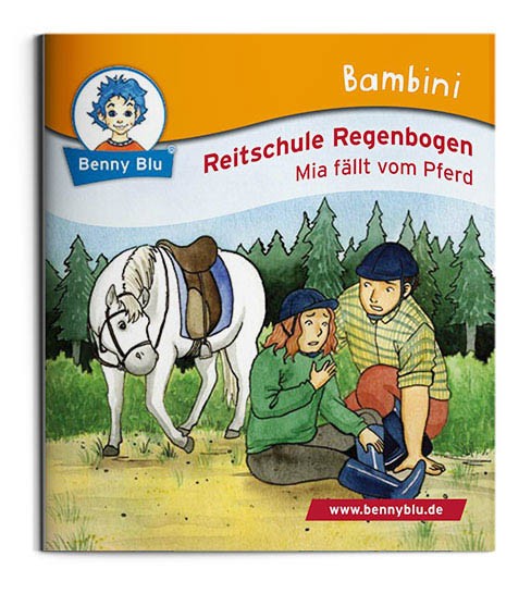 Bambini | Reitschule Regenbogen. Mia fällt vom Pferd