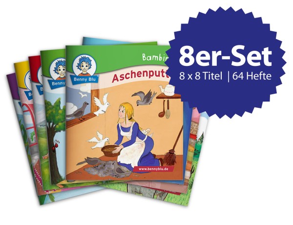 Bambini | Set 13: Märchen 1 (8 x 8 Titel | 64 Hefte)