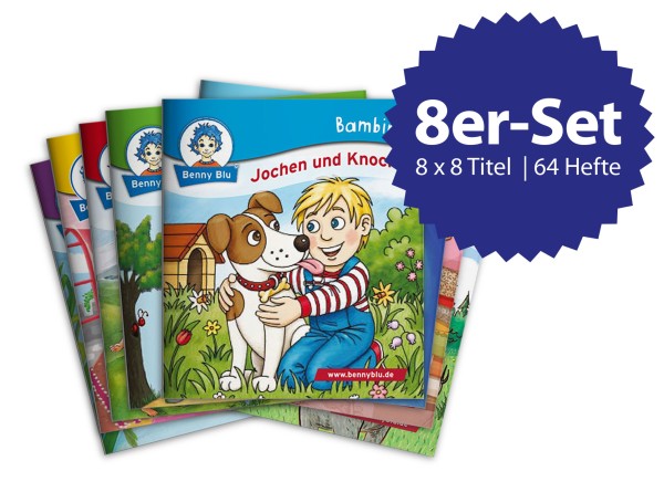 Bambini | Set 7: Kleine Helden und Abenteuer (8 x 8 Titel | 64 Hefte)