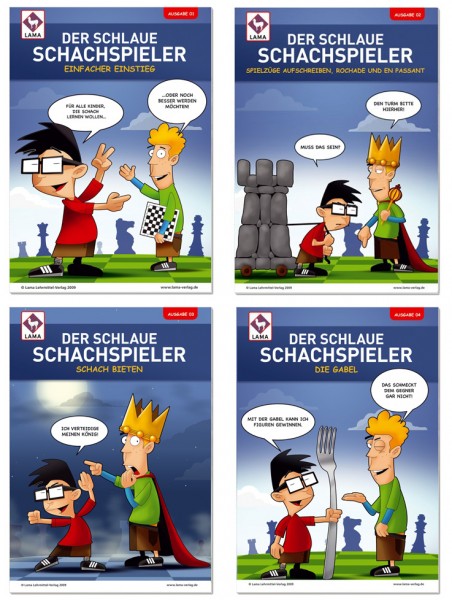 Der schlaue Schachspieler – Heft 1 - 4