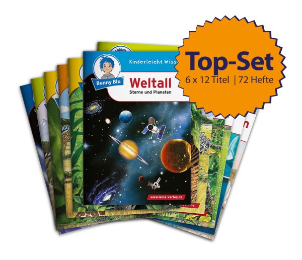 BennyBlu | Set 15: Top-Seller-Set 2 (6 x 12 Titel | 72 Hefte)