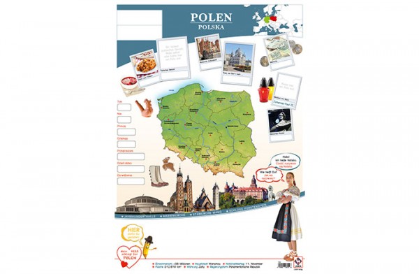 Polen Länderposter A1