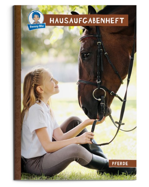 BennyBlu Hausaufgabenheft A5 | Pferde