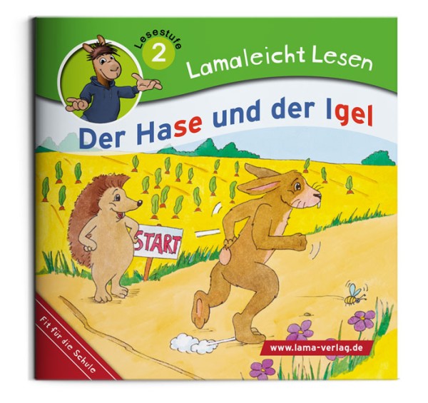 Lamaleicht Lesen 2 | Der Hase und der Igel