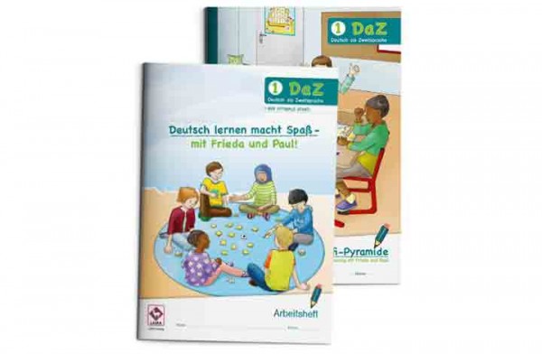 DaZ – Arbeitsheft mit Profi-Pyramiden-Heft