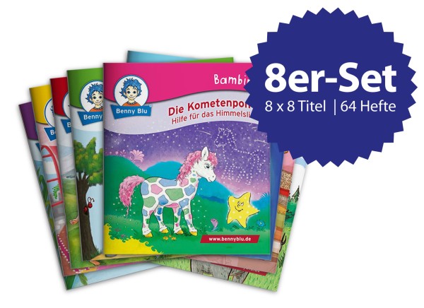 Bambini | Set 15: Pferde über alles (8 x 8 Titel | 64 Hefte)