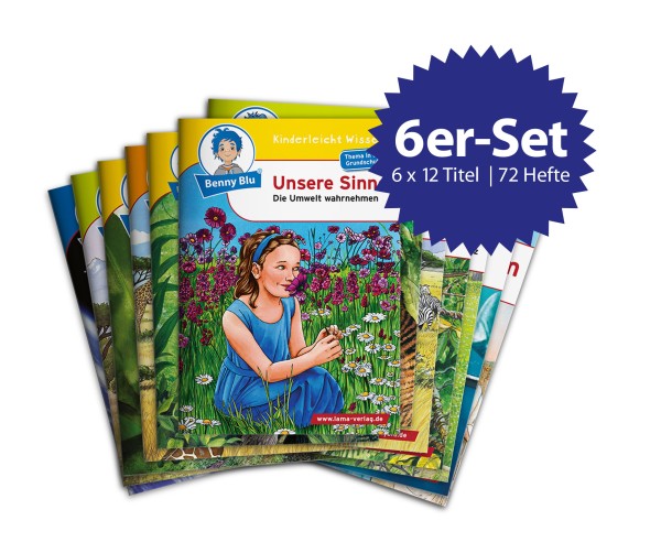 Benny Blu | Set 7: Bleib gesund (6 x 12 Titel | 72 Hefte)