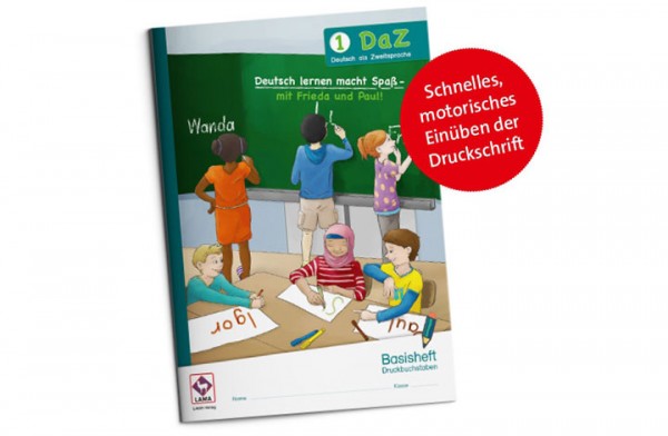 DaZ – Basisheft Druckbuchstaben