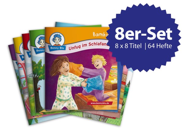 Bambini | Set 6: Schlaf schön! (8 x 8 Titel | 64 Hefte)