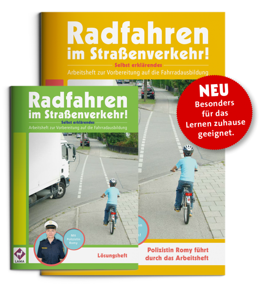 Radfahren im Straßenverkehr | Arbeitsheft mit Lösungsheft