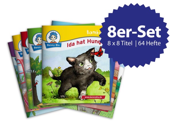 Bambini | Set 16: Tierische Geschichten (8 x 8 Titel | 64 Hefte)