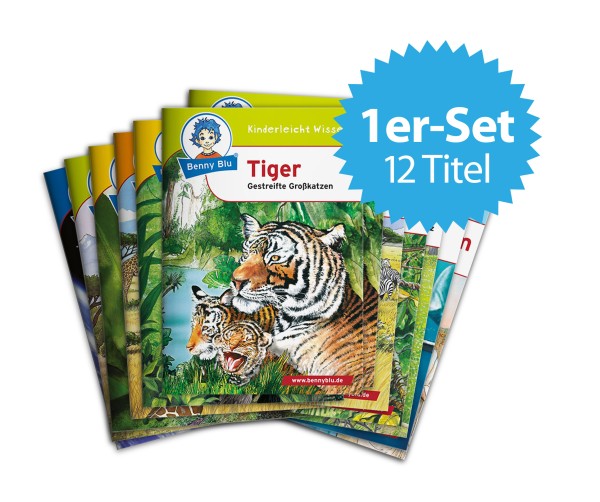 Benny Blu | Set 1: Wilde Tiere (12 Titel)
