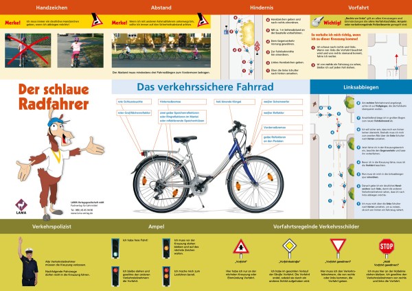 Der schlaue Radfahrer – Poster 