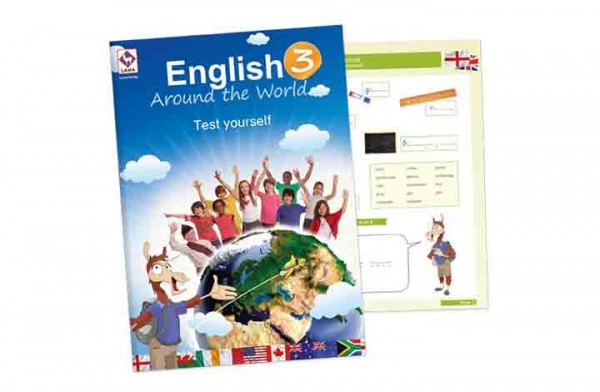 English Around the World 3 – Test yourself-Heft (Druckschrift)