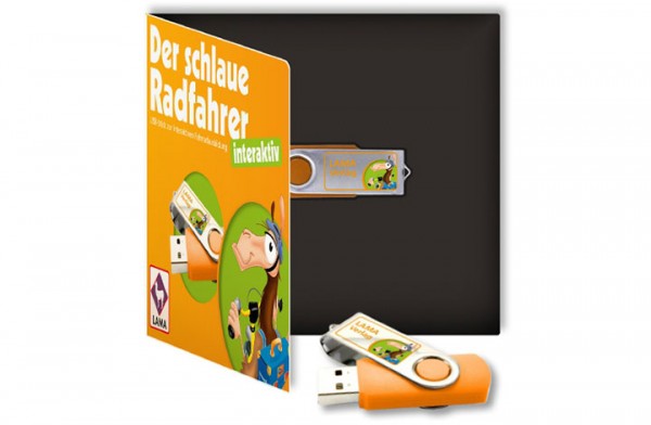 Der schlaue Radfahrer – USB-Stick 